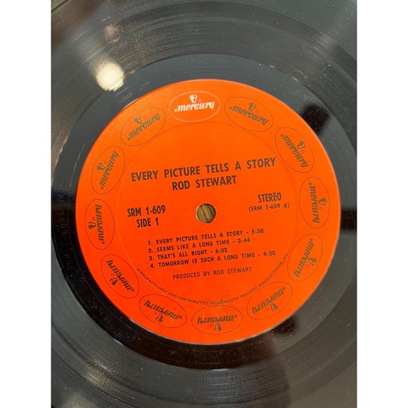 Rod Stewart "Every Picture Tells A Story" Vinyl Classic Edition Record SRM 1-609 - Picture 4 of 7